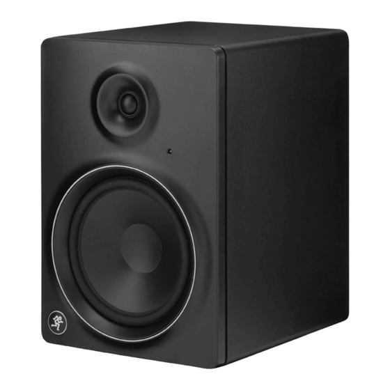 Mackie MR8mk2 Mode D'emploi