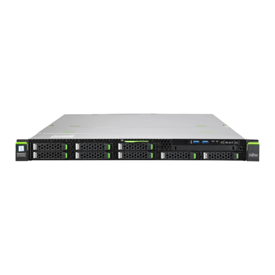 Fujitsu PRIMERGY RX2530 M4 Manuel D'utilisation