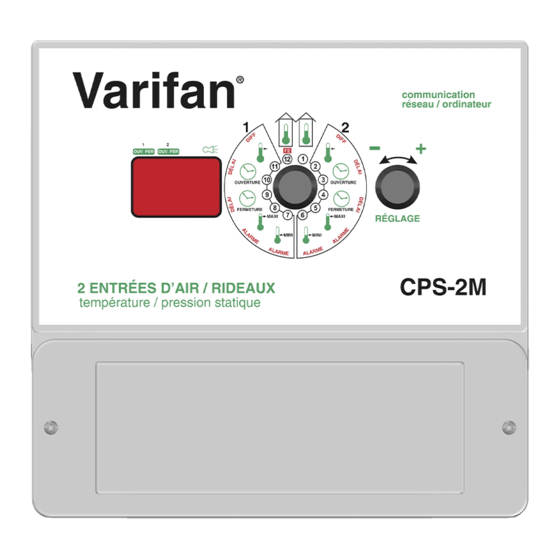 Varifan CPS-2M Manuel D'instructions