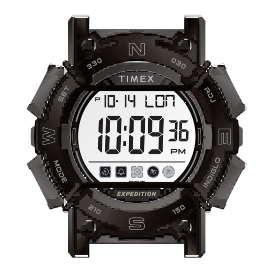 Timex EXPEDITION WORLD TIME DIGITAL Mode D'emploi