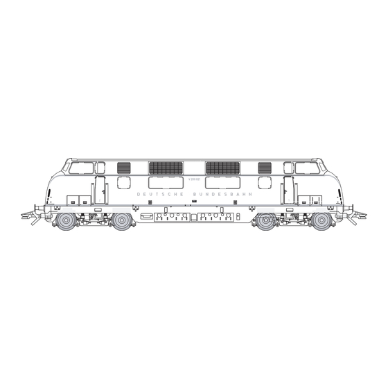 marklin V 200 Serie Mode D'emploi