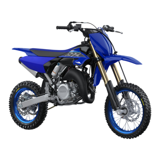 Yamaha YZ65 Manuel Du Propriétaire