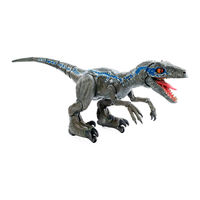 Mattel Jurassic World ALPHA TRAINING BLUE Mode D'emploi