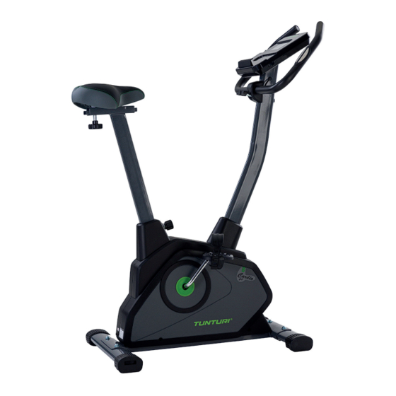 Tunturi CARDIO FIT E35 ERGOMETER Manuel De L'utilisateur