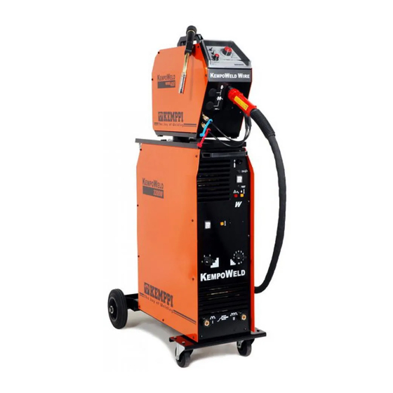 Kemppi KEMPOWELD 4200 Manuel D'utilisation