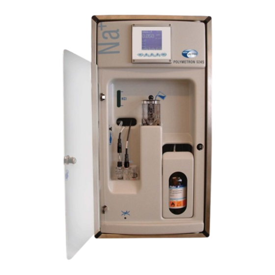 Hach POLYMETRON 9245 Manuel D'utilisation De Base
