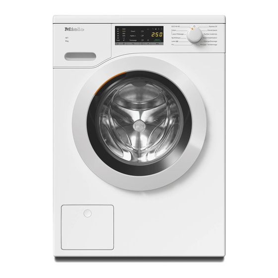 Miele WCB 100 Mode D'emploi