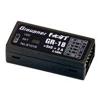 GRAUPNER GR-18L Notice