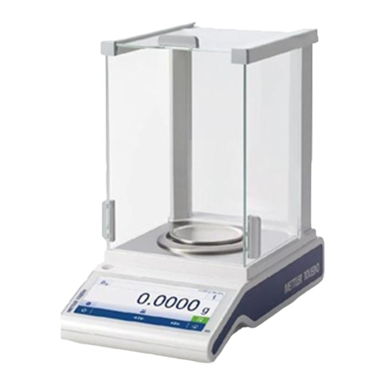 Mettler Toledo MS-TS Guide De L'utilisateur