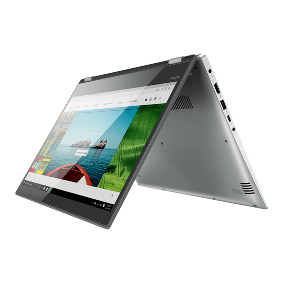 Lenovo YOGA 520-14IKB Guide De L'utilisateur