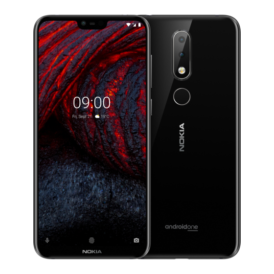 Nokia 6.1 Plus 2020 Manuels