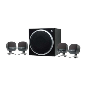 Logitech Z-540 Mode D'emploi