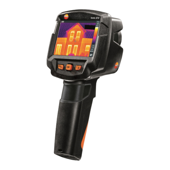 TESTO 872 Mode D'emploi