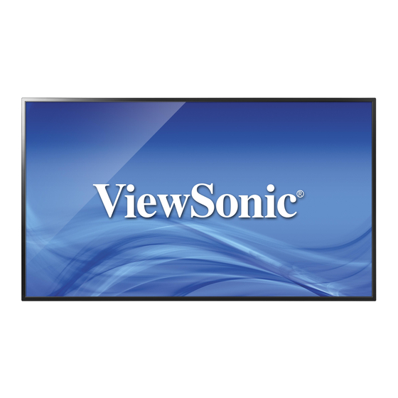 ViewSonic CDE4302 Guide De L'utilisateur