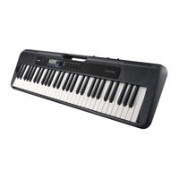 Casio Casiotone CT-S300 Guide Demarrage Rapide