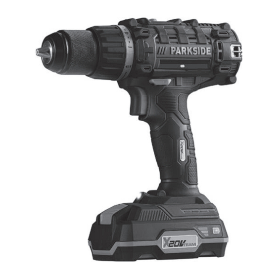 Parkside PABS 20-Li G8 Traduction Des Instructions D'origine
