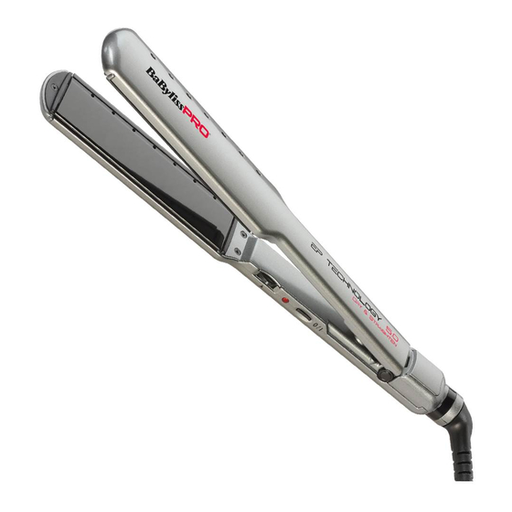 BaByliss PRO EP TECHNOLOGY 5.0 Mode D'emploi