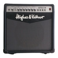 Hughes & Kettner ATTAX 50 Manuel D'instructions