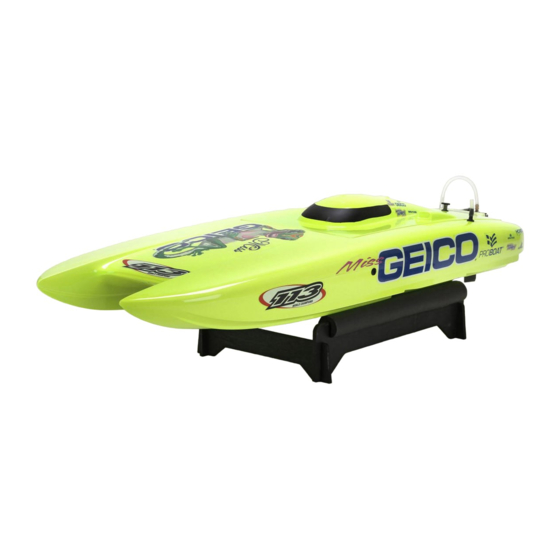 ProBoat Miss Geico 29 Manuel De L'utilisateur