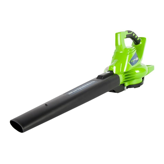 GreenWorks Tools 24227 Manuel D'utilisation