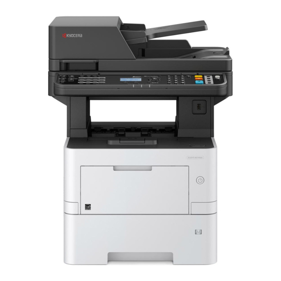 Kyocera ECOSYS M3145dn Guide Rapide