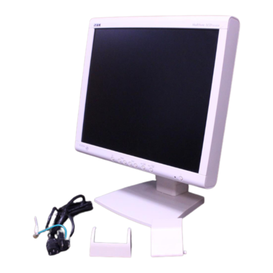 NEC MultiSync LCD1850DX Manuel Utilisateur
