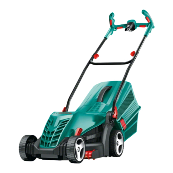 Bosch ARM 33 Notice Originale