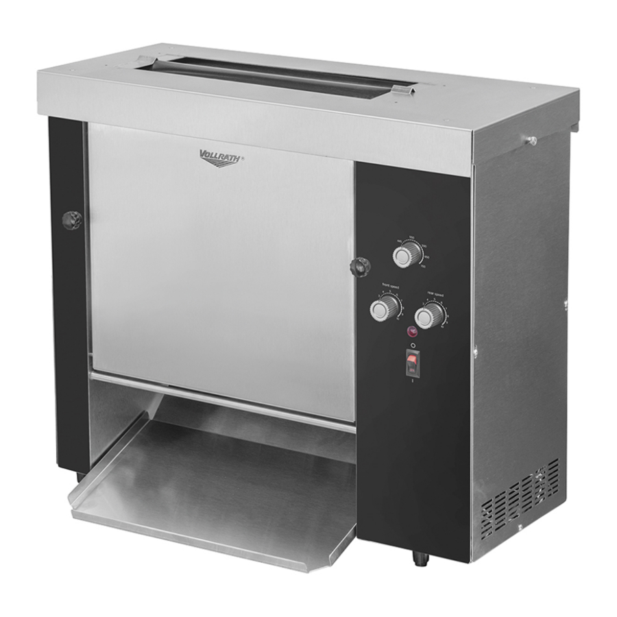 Vollrath CBT15 Manuel D'utilisation