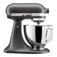Kitchenaid 5KSM95PSESZ Mode D'emploi