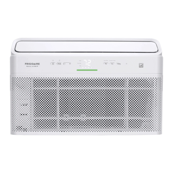 Frigidaire GHWQ125WD1 Utilisation Et L'entretien