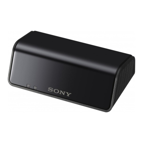 Sony IFU-WH1 Mode D'emploi