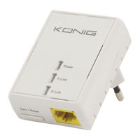 König Electronic Nano HomePlug 500 Mode D'emploi