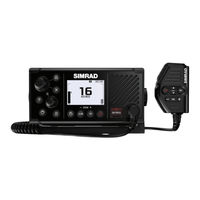 Simrad RS40 Guide D'utilisation