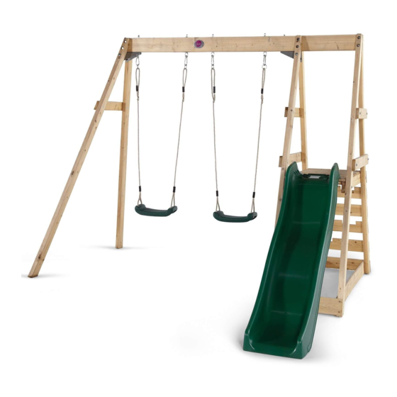 Plum play Tamarin Wooden Swing Set Instructions De Montage