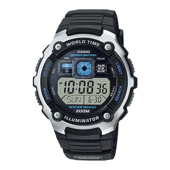 Casio 3199 Guide D'utilisation