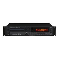 Tascam CD-RW900 MK II Mode D'emploi