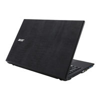 Acer Extensa 15 EX2520 Manuel D'utilisation