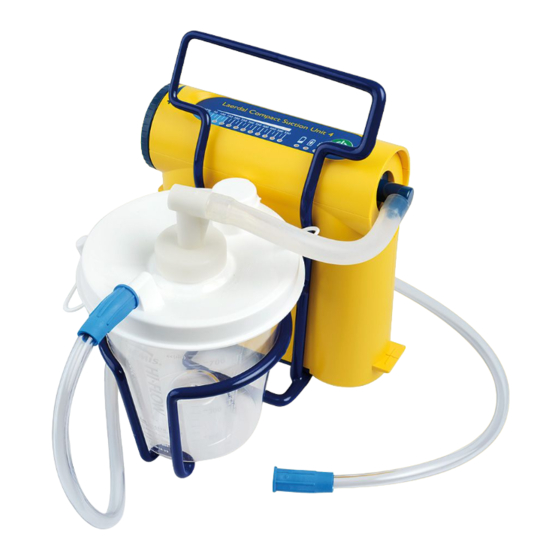 Laerdal Compact Suction Unit LCSU 4 Mode D'emploi