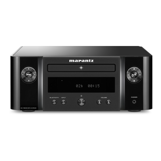 Marantz M-CR412 Manuel De L'utilisateur