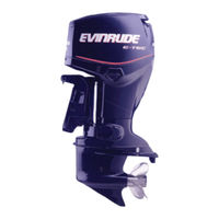 Evinrude E-Tec EL Guide De L'opérateur