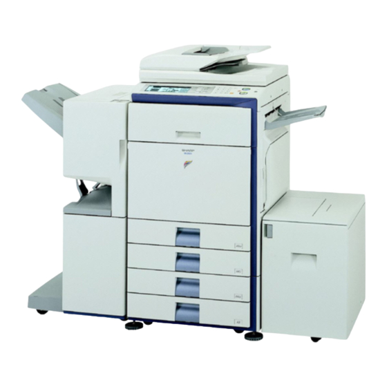 Sharp MX-2300G Mode D'emploi