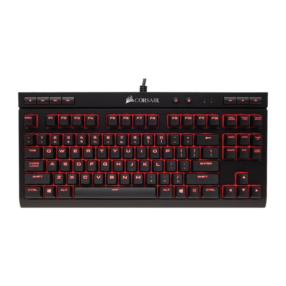 Corsair K63 WIRELESS Mode D'emploi