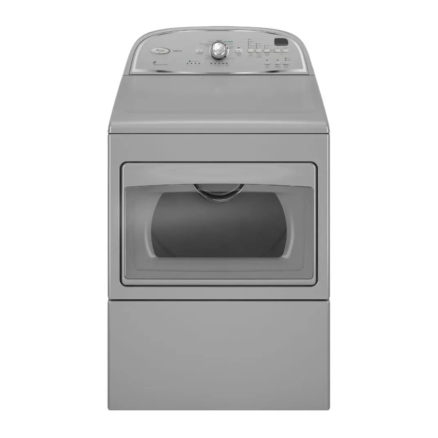 Whirlpool WED5600XW0 Guide D'utilisation Et D'entretien