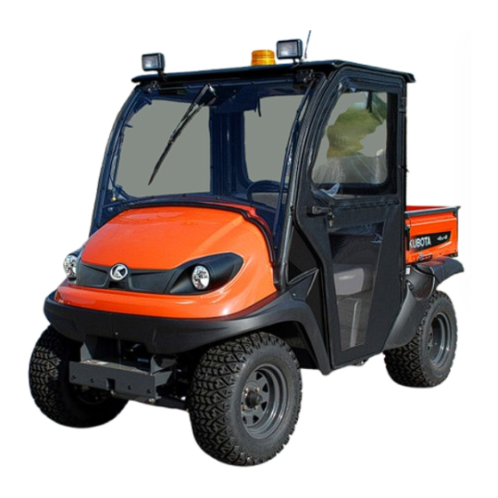 Kubota RTV520 Manuel D'installation