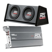 MTX Audio RoadThunder RT501 Manuel D'utilisation