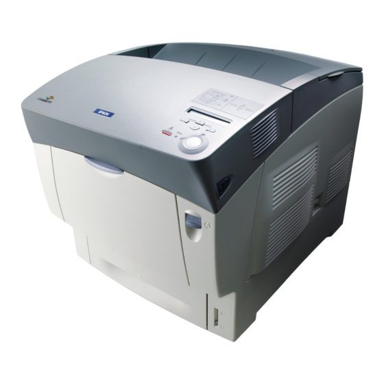 Epson AcuLaser C4100 Guide D'installation