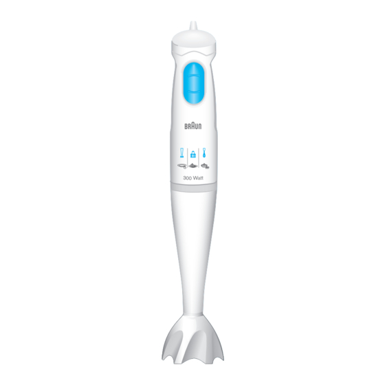 Braun MR 430 HC Plus Mode D'emploi