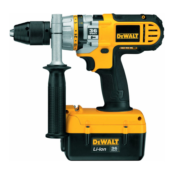 DeWalt DC901 Guide D'utilisation