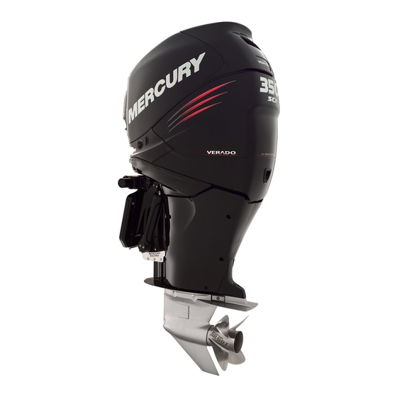 Mercury Marine Verado 350 SCi Quatre temps Mode D'emploi