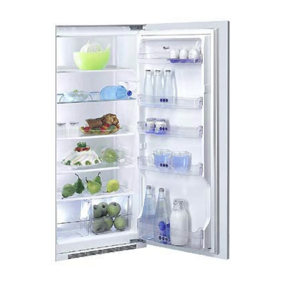 Whirlpool ARG 927/3 Mode D'emploi